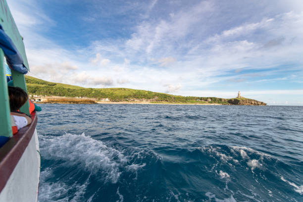 istock sabtang island form boat, Batanes 857692710
