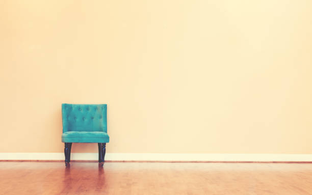 istock Interior home with turquoise chair 857701466