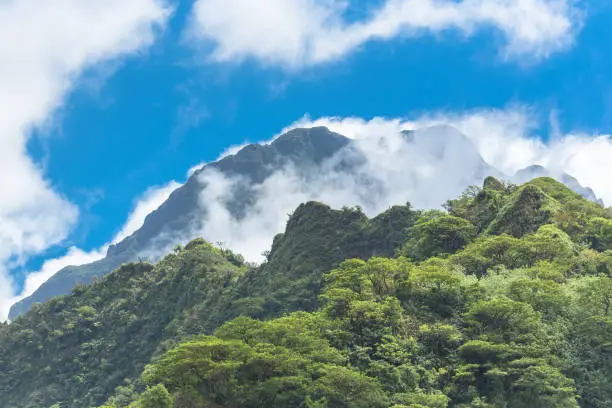 Photo of Tahiti, mountains in the Papenoo valley