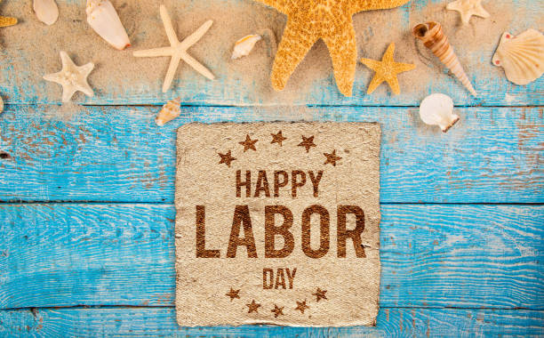 istock Labor day banner, patriotic background 857716016