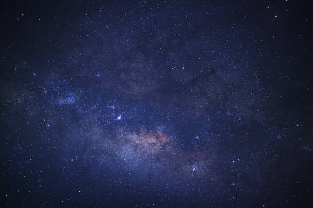 istock Close up Milky Way, Long exposure photograph.with grain 857736396