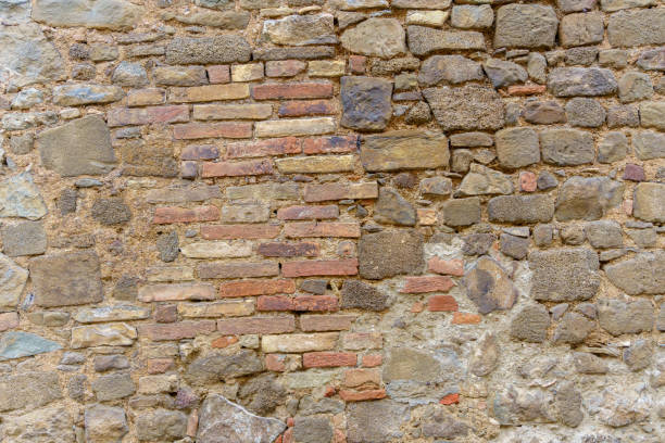 istock Background of old vintage stone wall 857747146
