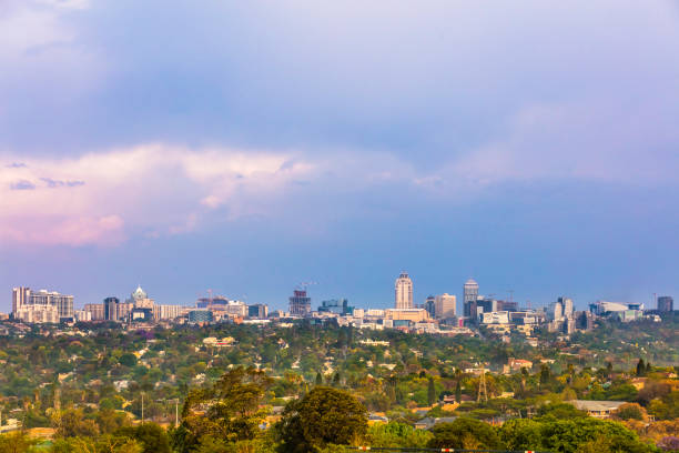 istock Sandton City in the afternoon with a cloudscape 857755684