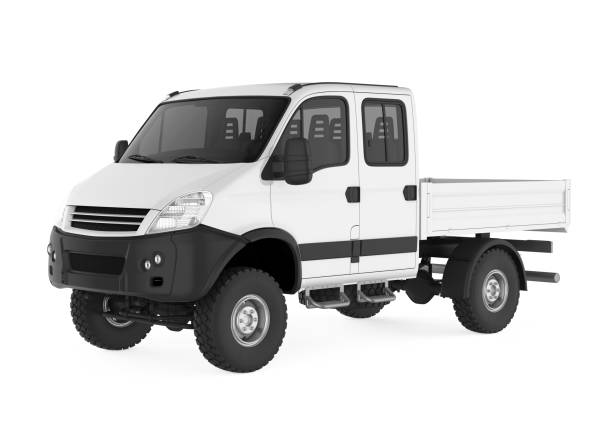 istock White Pickup Truck Isolated 857763240