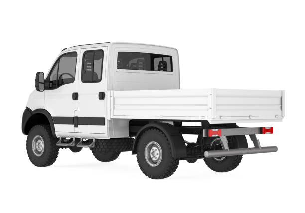 istock White Pickup Truck Isolated 857763370