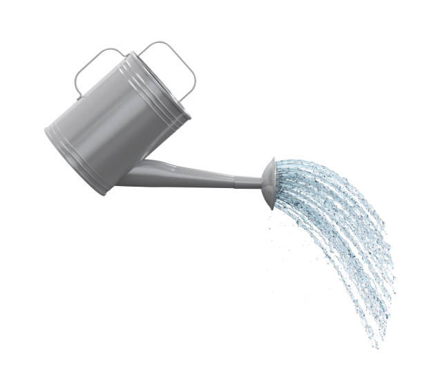 istock Watering Can Pouring Water Isolated 857764002