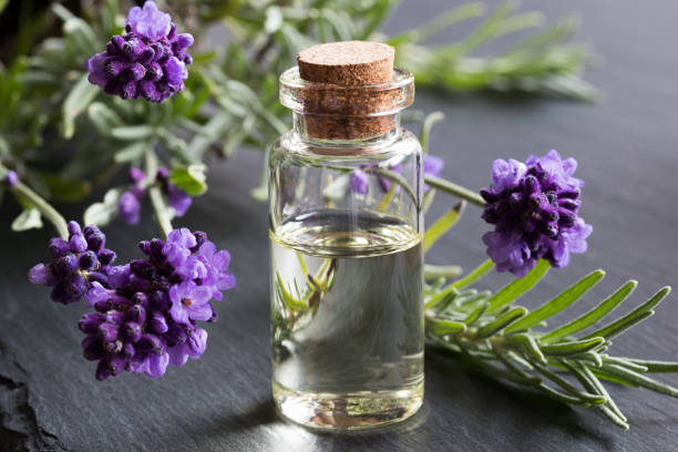 istock A bottle of lavender essential oil 857778348
