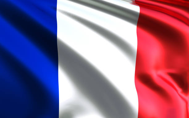 istock France flag. French flag 857790084