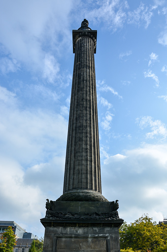 The Melville Monument at St. Andrew's Square in Edinburgh