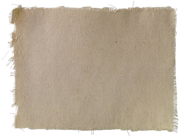 istock Patch of natural cotton fabric background. 857827908