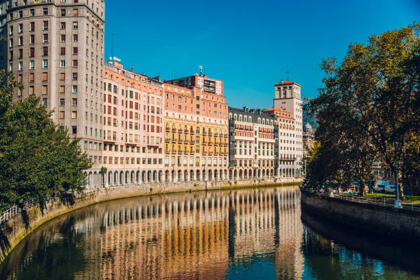 istock Blocks of apartments and reflection 857833810