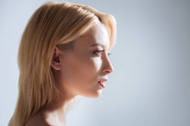 istock Profile photo of young model that being serious 857840982