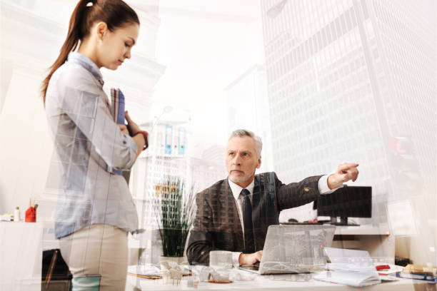 istock Strict boss dismissing his employee 857841410