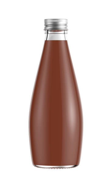 istock Bottle of chocolate milk 857841864