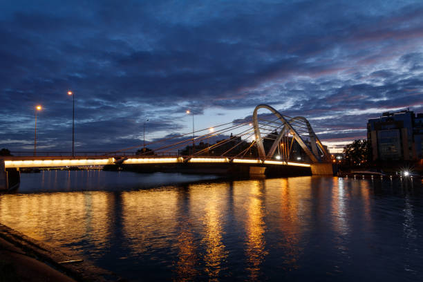 istock Lazarevskiy bridge St Petersburg 857851820
