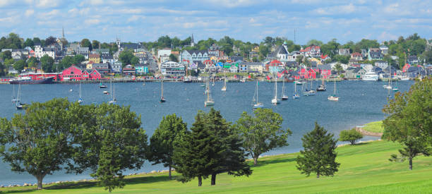 istock Lunenburg Panorama - Nova Scotia 857852528
