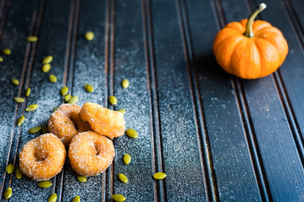 istock Pumpkin Spice Donut w/ Pumpkin 857853520