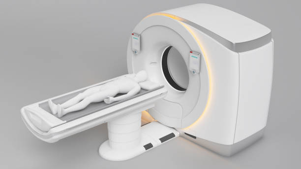 istock 3D CT Medical Scanner with a dummy 857856502