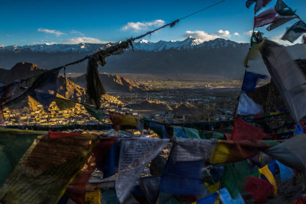 istock Prayer flags in Ladakh 857864946