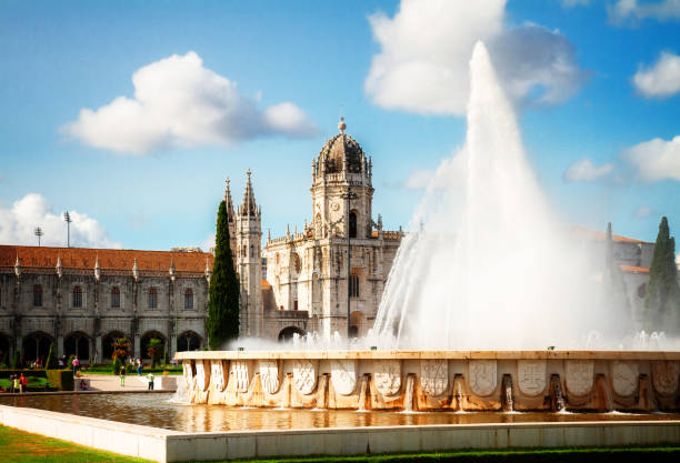 istock Jeronimos Monastery in Lisbon, Portugal 857873602