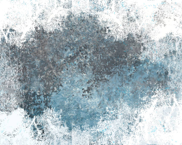 ilustraciones, imágenes clip art, dibujos animados e iconos de stock de vector abstracto fondo. - ice grunge winter backgrounds