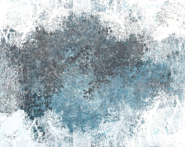 illustrazioni stock, clip art, cartoni animati e icone di tendenza di sfondo astratto vettoriale. - ice grunge winter backgrounds