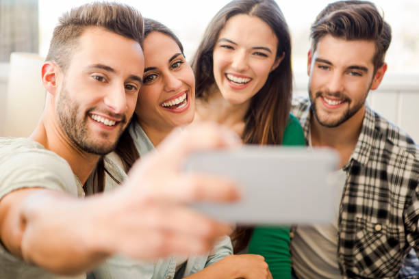 istock A selfie with friends 857881536