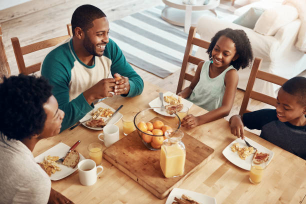 istock Having breakfast starts the day in a positive way 857895718