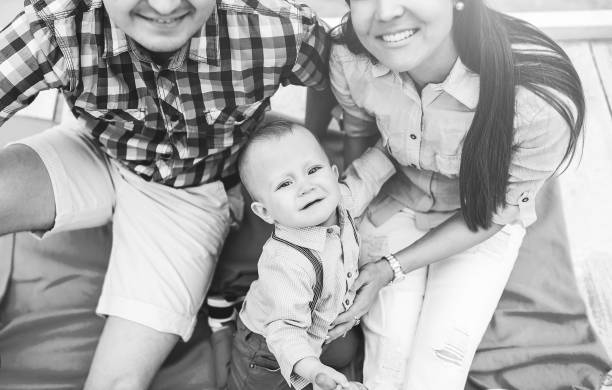 istock Happy family outdoor 857902092