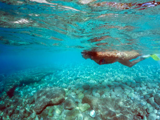 istock She swims in the Butterfly Valley. 857906378