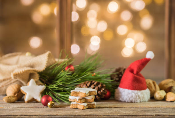 istock Festive Christmas decoration 857909272