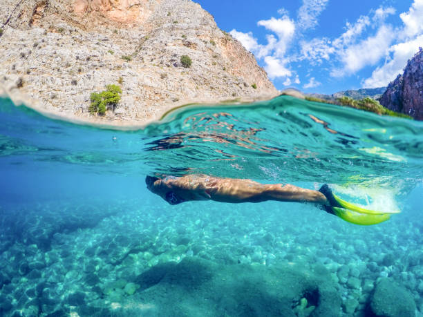 istock She swims in the Butterfly Valley. 857916690