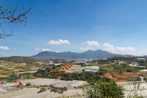 Landscape Da Lat - Lam Dong - Viet Nam.
