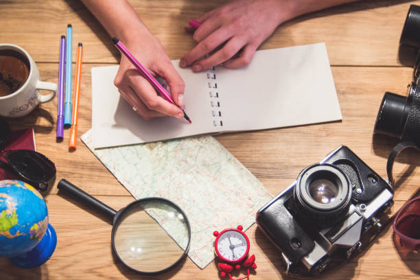 istock Businesswoman holding a pen 857922680