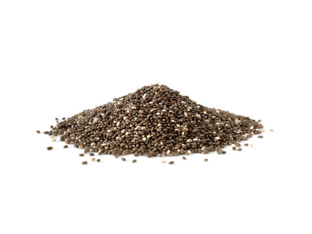 istock Pile of chia seeds 857933606