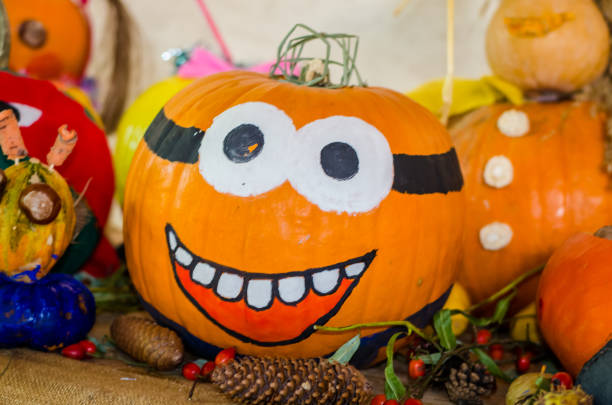 istock orange halloween pumpkins 857938666