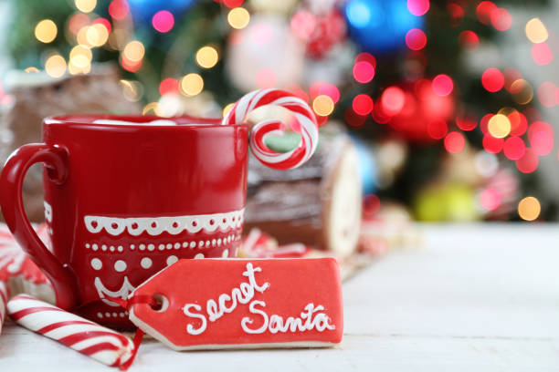 weihnachtshintergrund - kakao heißes getränk fotos stock-fotos und bilder