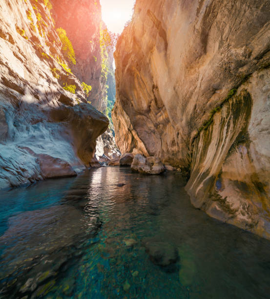 istock Colorful spring scene inside Goynuk canyon 857947724