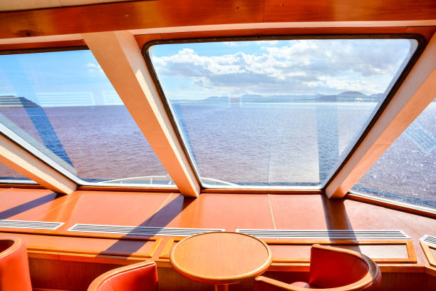 istock Interior of a cruise boat 857954348