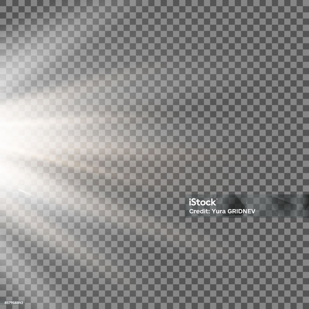 Vector Spotlight Light Effect Stock Illustration - Download Image Now ...