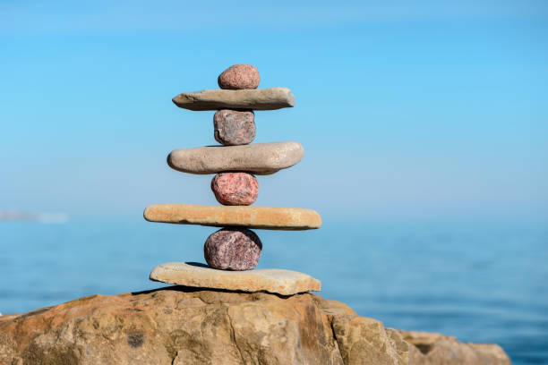 istock Balance of several stones 857961172