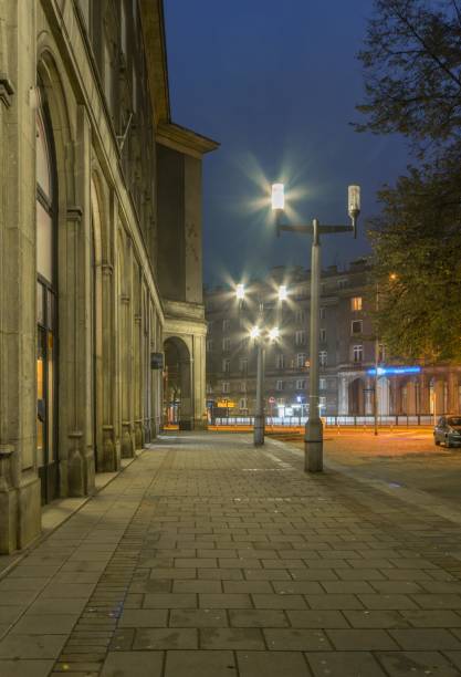 istock Krakow, Poland, Nowa Huta district built during communist rule, Plac Centralny (Central Square) 857963070