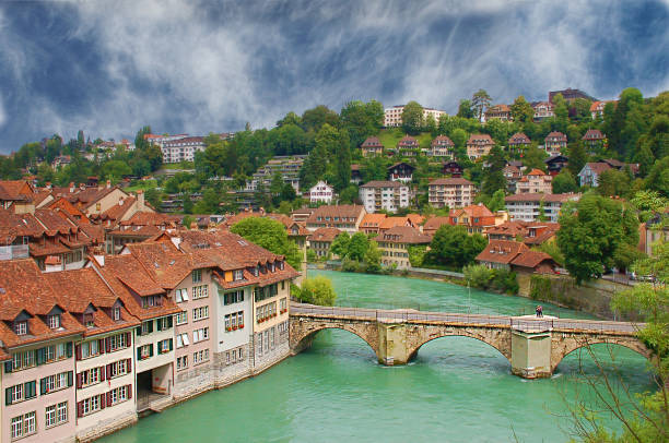istock Beautiful Berne Switzerland 857976488