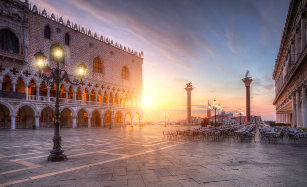 istock Famous st.Marco square in Venice, Italy 857977072