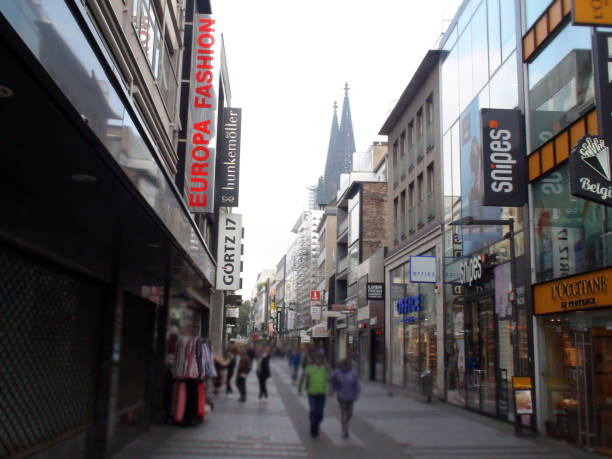 istock Cologne Shopping District In Germany Europe 857977530