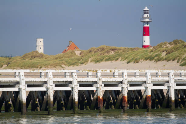 istock Pier in Nieuwpoort, Belgium 857981620