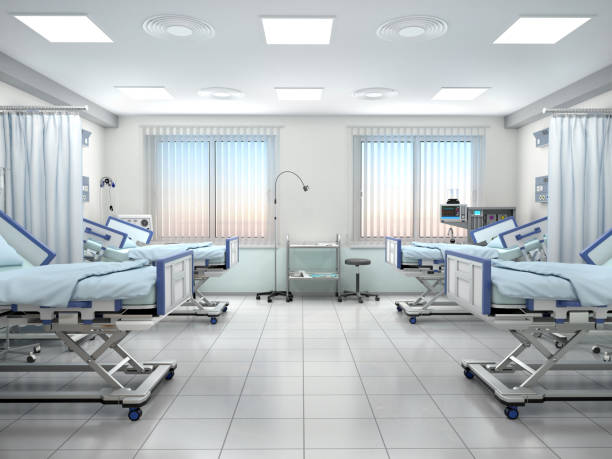 istock hospital room with beds 857981698