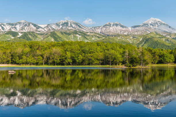 Lake Yonko, Hokkaido, Japan