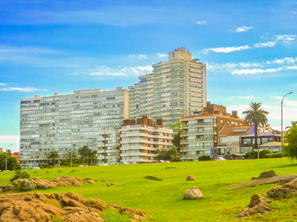 istock Montevideo Cityscape at Summer Time 857982126