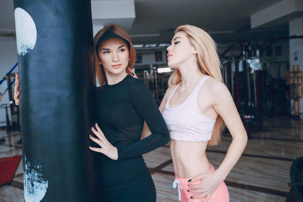istock girls in a gym 857982434